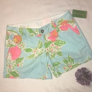 Lilly Pulitzer Shorts NWT Callahan